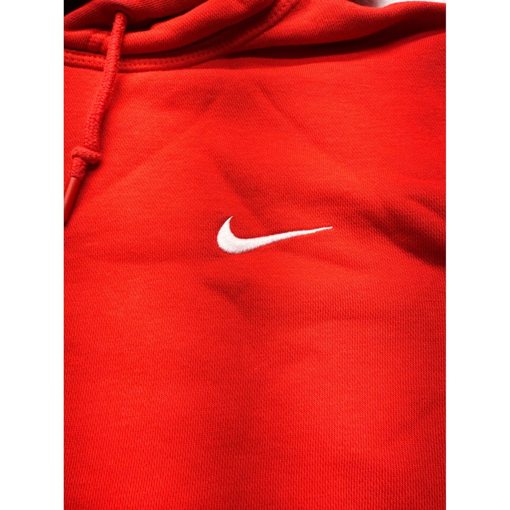 Nike Sportswear Club Fleece Pullover Hoodie Men's Size Large Red 826433-658 - Picture 4 of 8